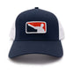 NLU "America's Pastime" Patch Hat | Red, White and Blue on Navy w/ White Mesh