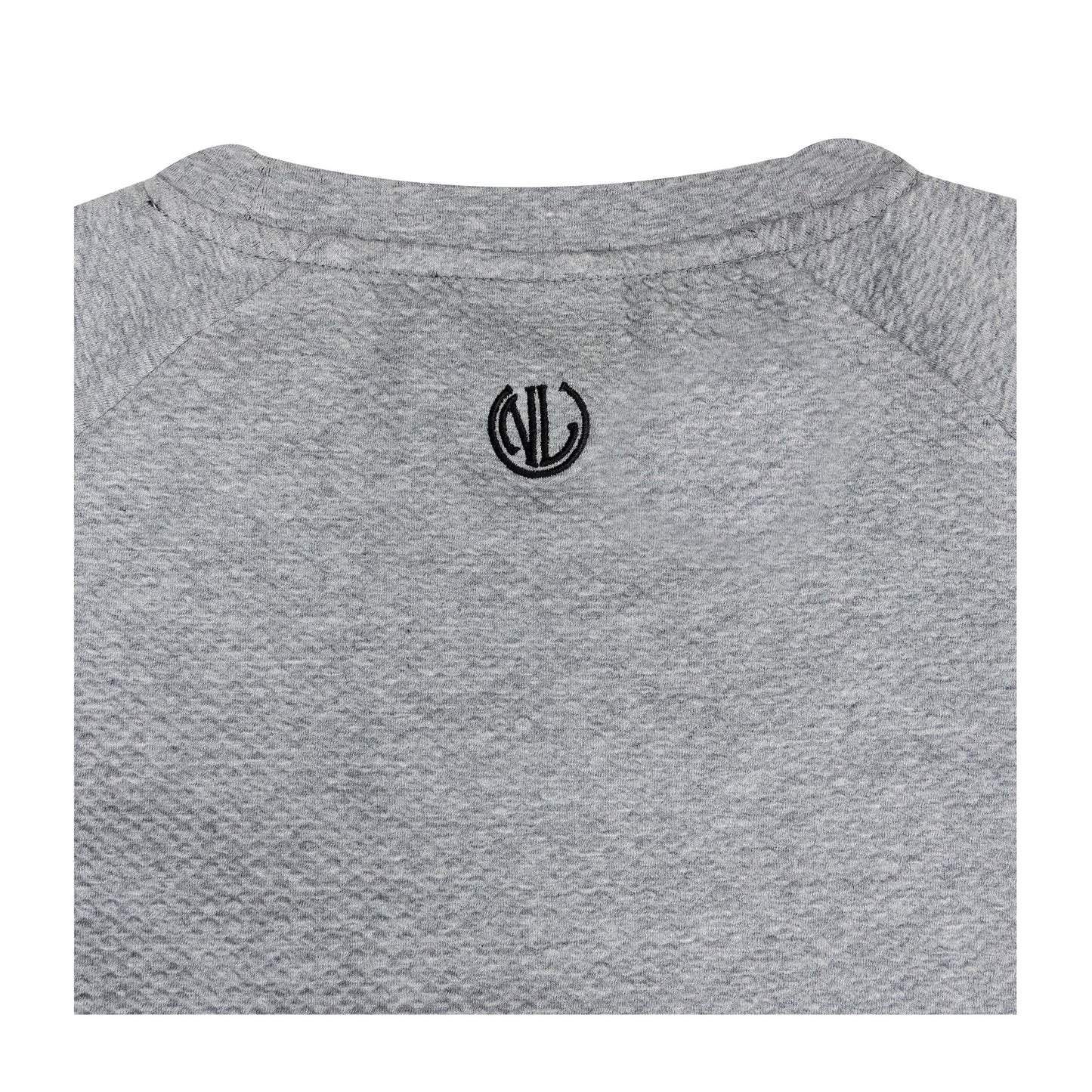 No Laying Up Textured Crew Neck Pullover | Grey