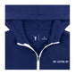 NLU Full Zip Windrunner Jacket | Blue and White