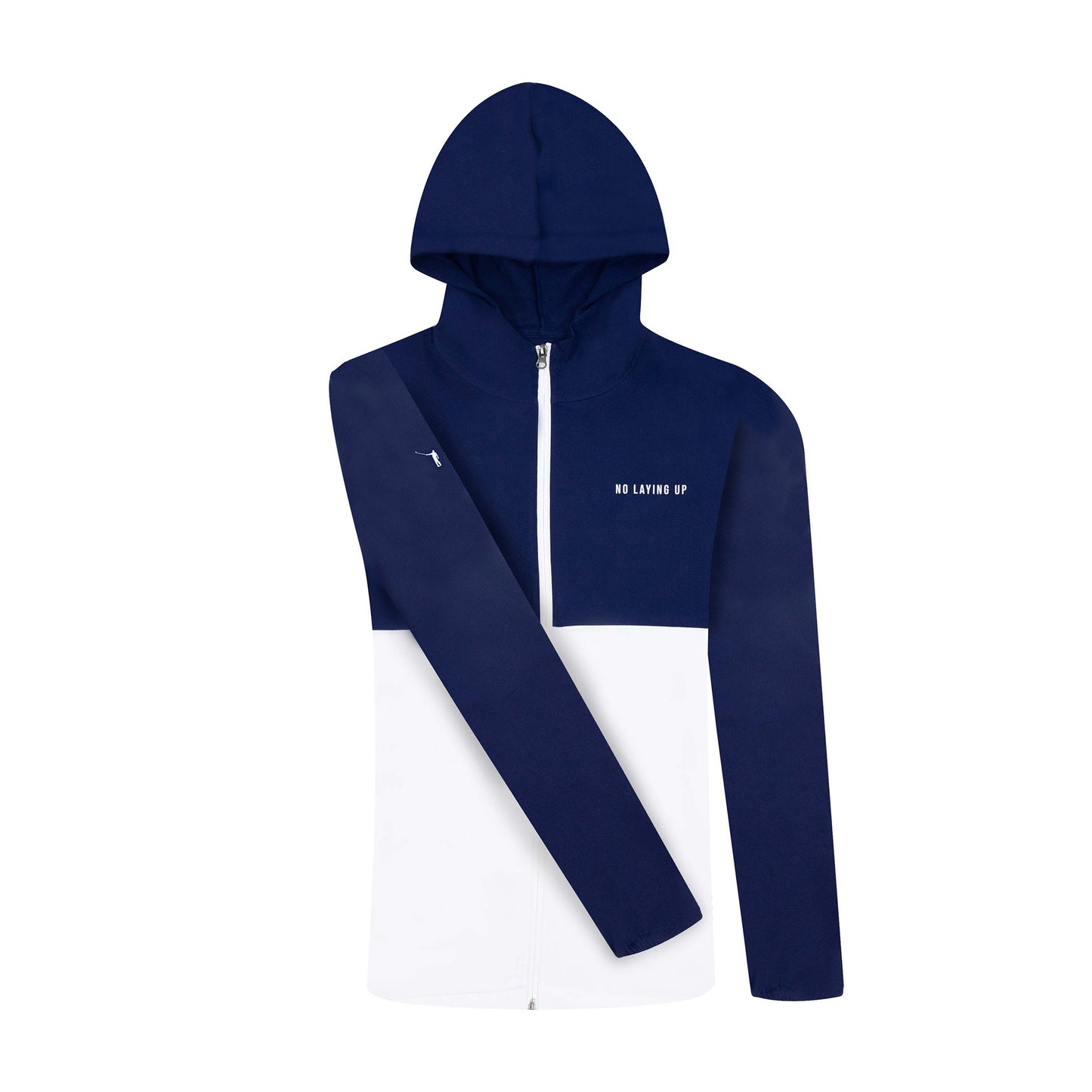NLU Full Zip Windrunner Jacket | Blue and White
