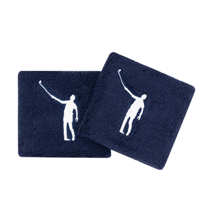 NLU Wayward Drive Terrycloth Wristbands | Navy