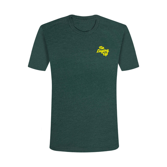 NLU Cup Stack T-shirt | Forest Green