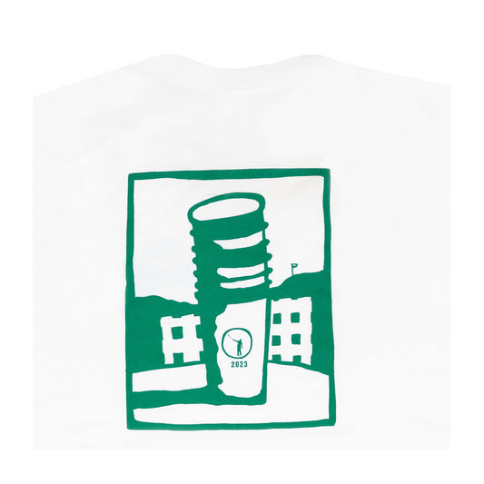 NLU Cup Stack T-shirt | White