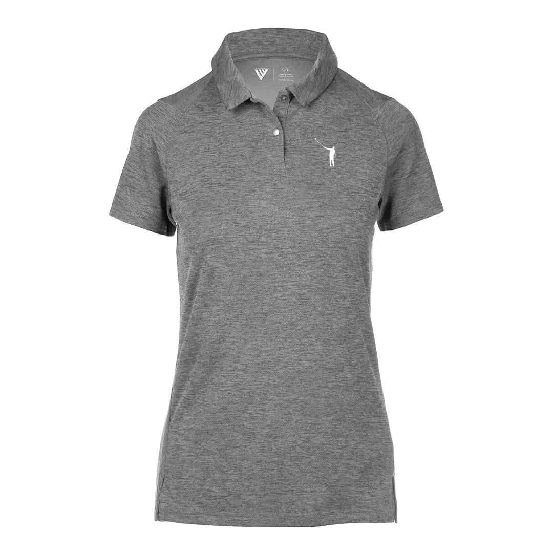 NLU + Levelwear Ladies Technical Performance Polo | Grey