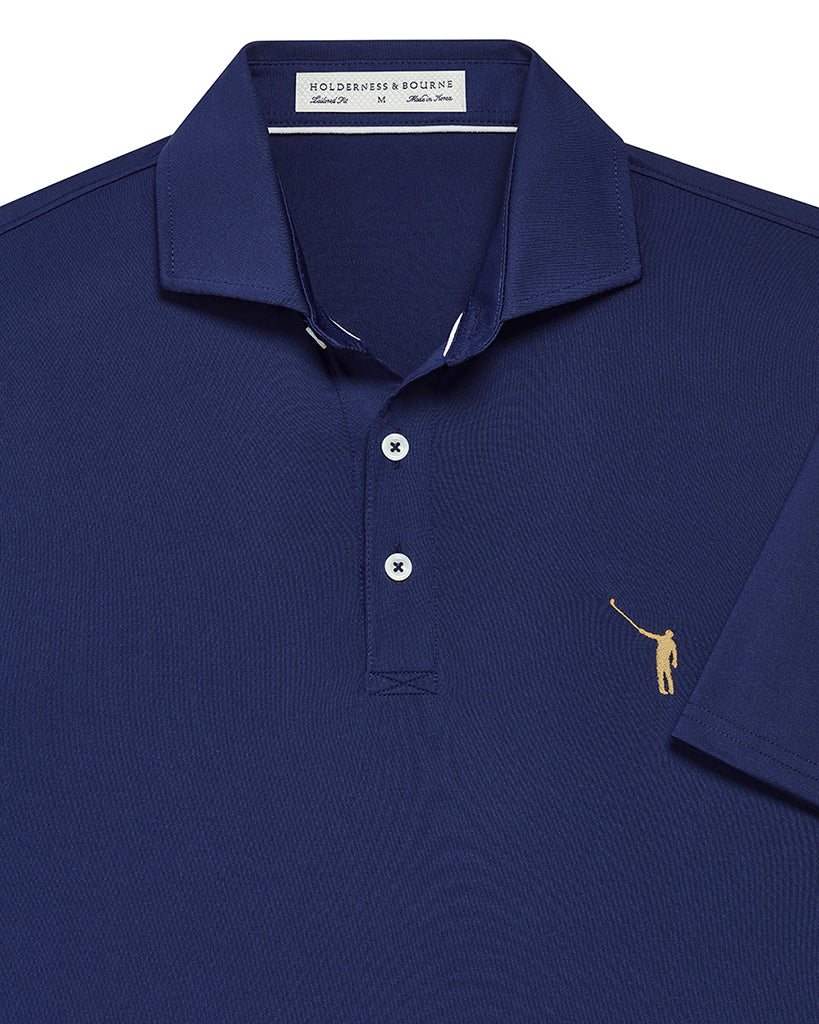 H&B + NLU Gold Boy Polo | Navy