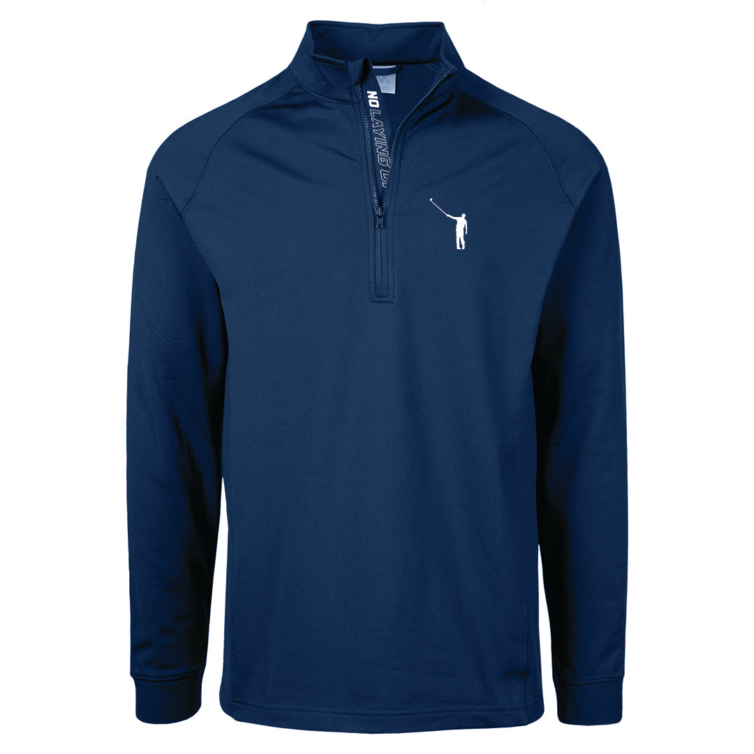NLU + Levelwear Mid-Weight Pullover | Navy – No Laying Up