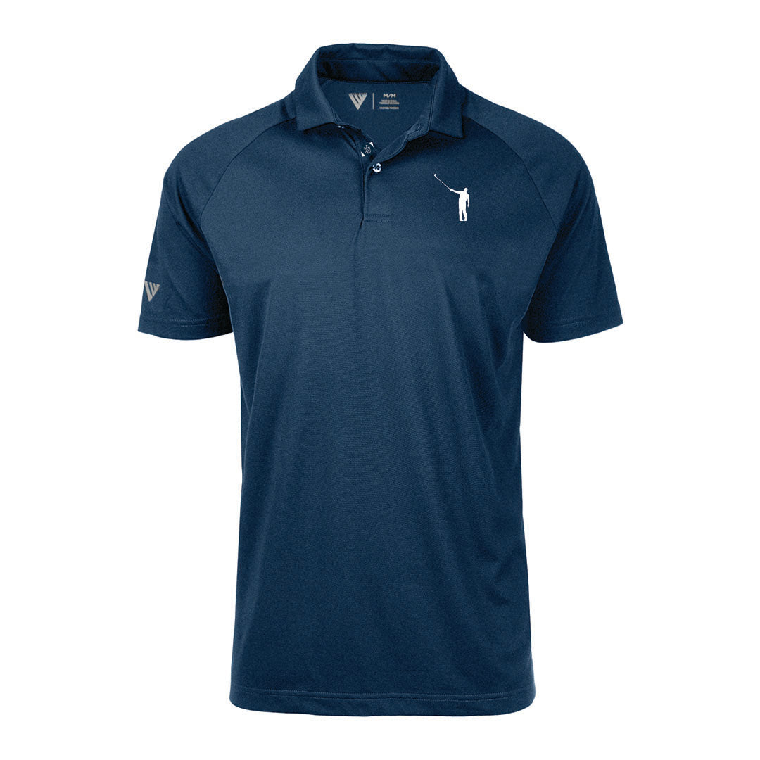 NLU + Levelwear Kids Performance Polo | Navy