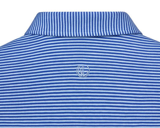 NLU + H&B Herron Polo | Cobalt & Windsor