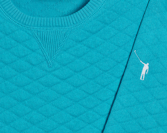 NLU + H&B Diamond Knit Sweater | Bali
