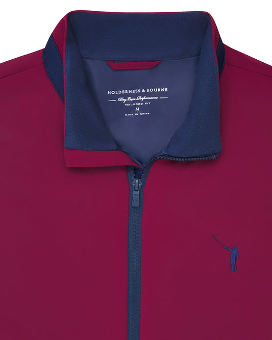 NLU + H&B Insulated Vest | Claret