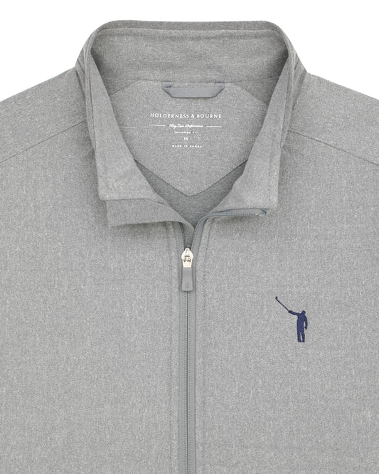 NLU + H&B Insulated Fleece Vest | Grey