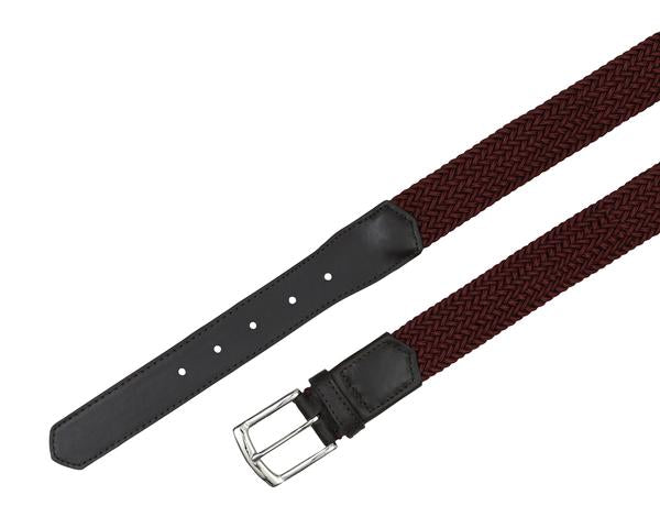 NLU + H&B Stretch Belt | Bordeaux