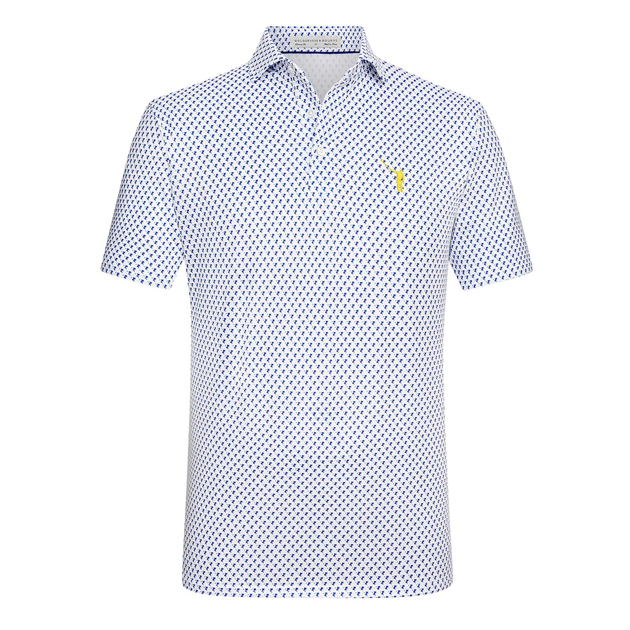 Printed on sale polo tops