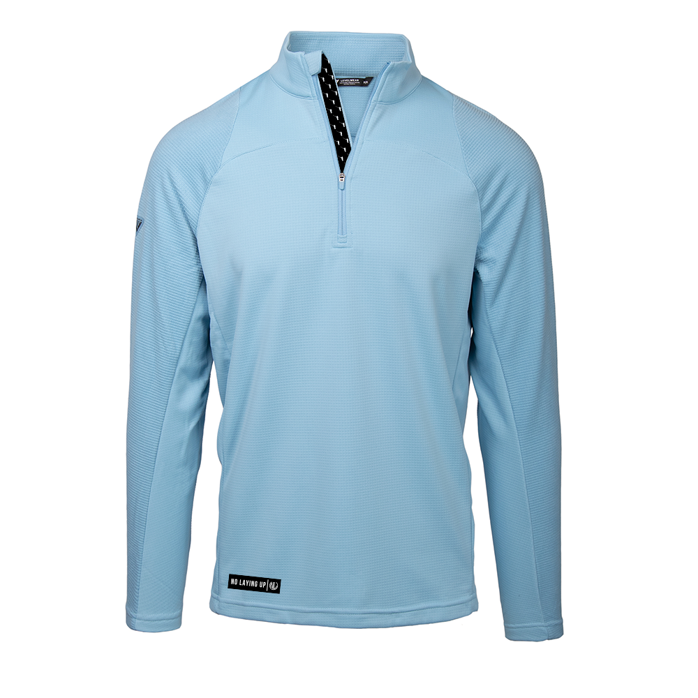 NLU + Levelwear Comfy Q-Zip | Light Blue