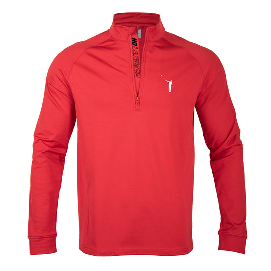NLU + Levelwear Mid-Weight Pullover | Flame Red