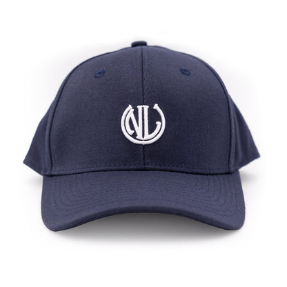 NLU Monogram Hat | Navy Adjustable FlexFit