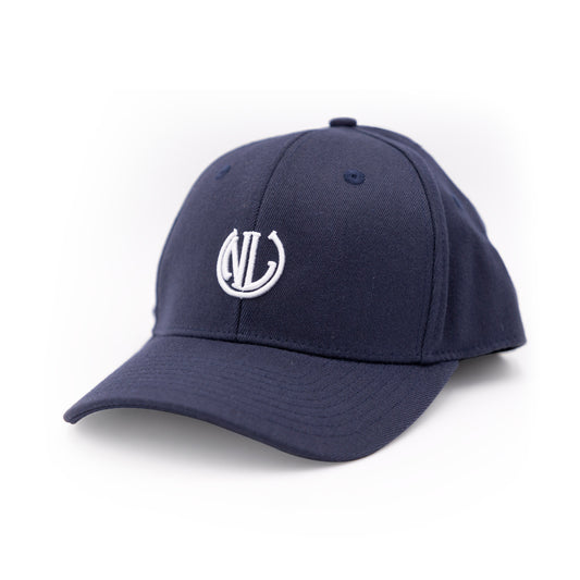NLU Monogram Hat | Navy Adjustable FlexFit