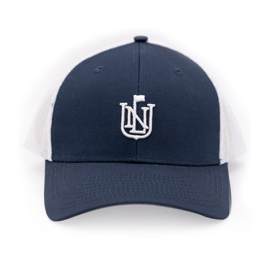 NLU Crest Hat | Navy w/ White Mesh