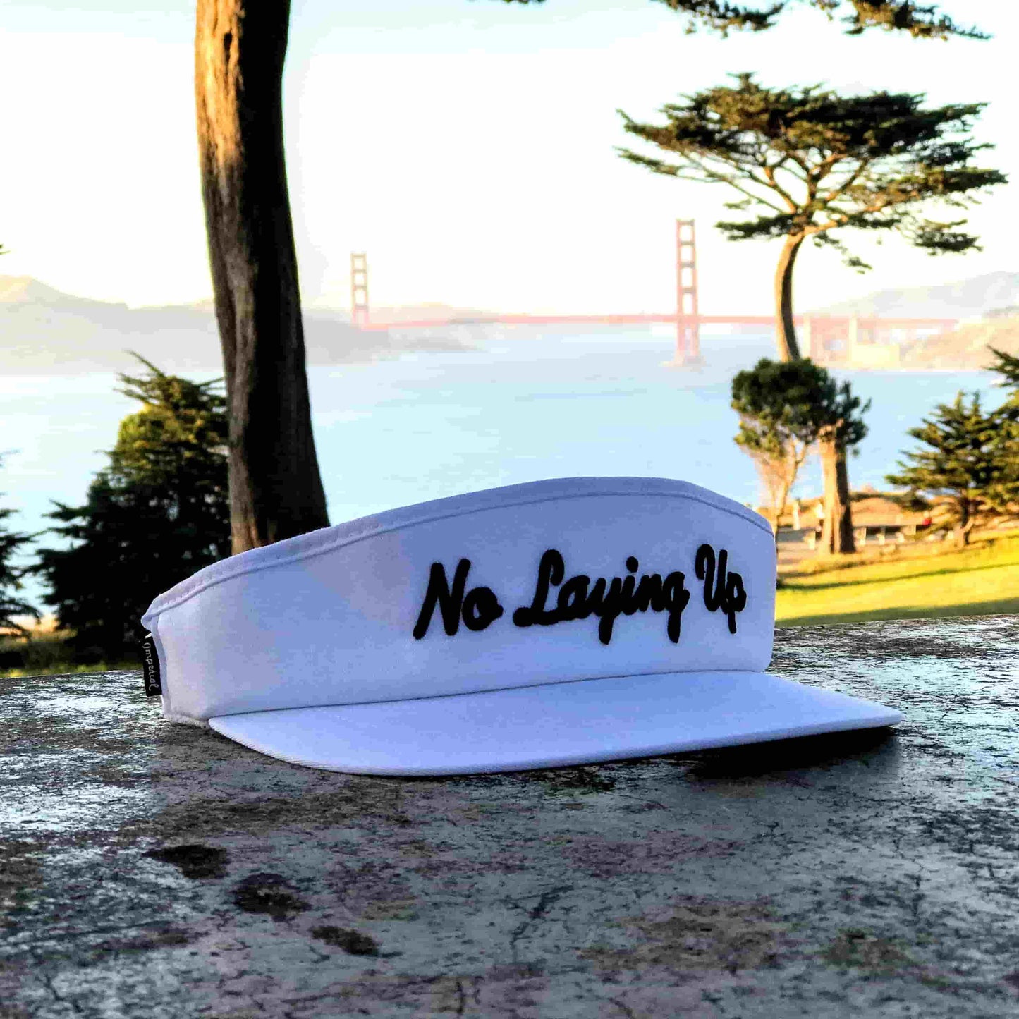 No-laying-up-tour-visor-white