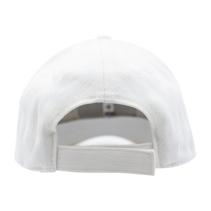 NLU Wayward Puff Hat | White Adjustable FlexFit