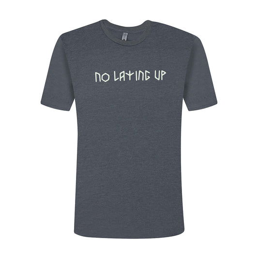 No Laying Up Nordic Word Mark T-shirt | Heavy Metal