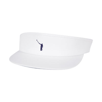 NLU Tour Visor | White w/ Navy Wayward Drive