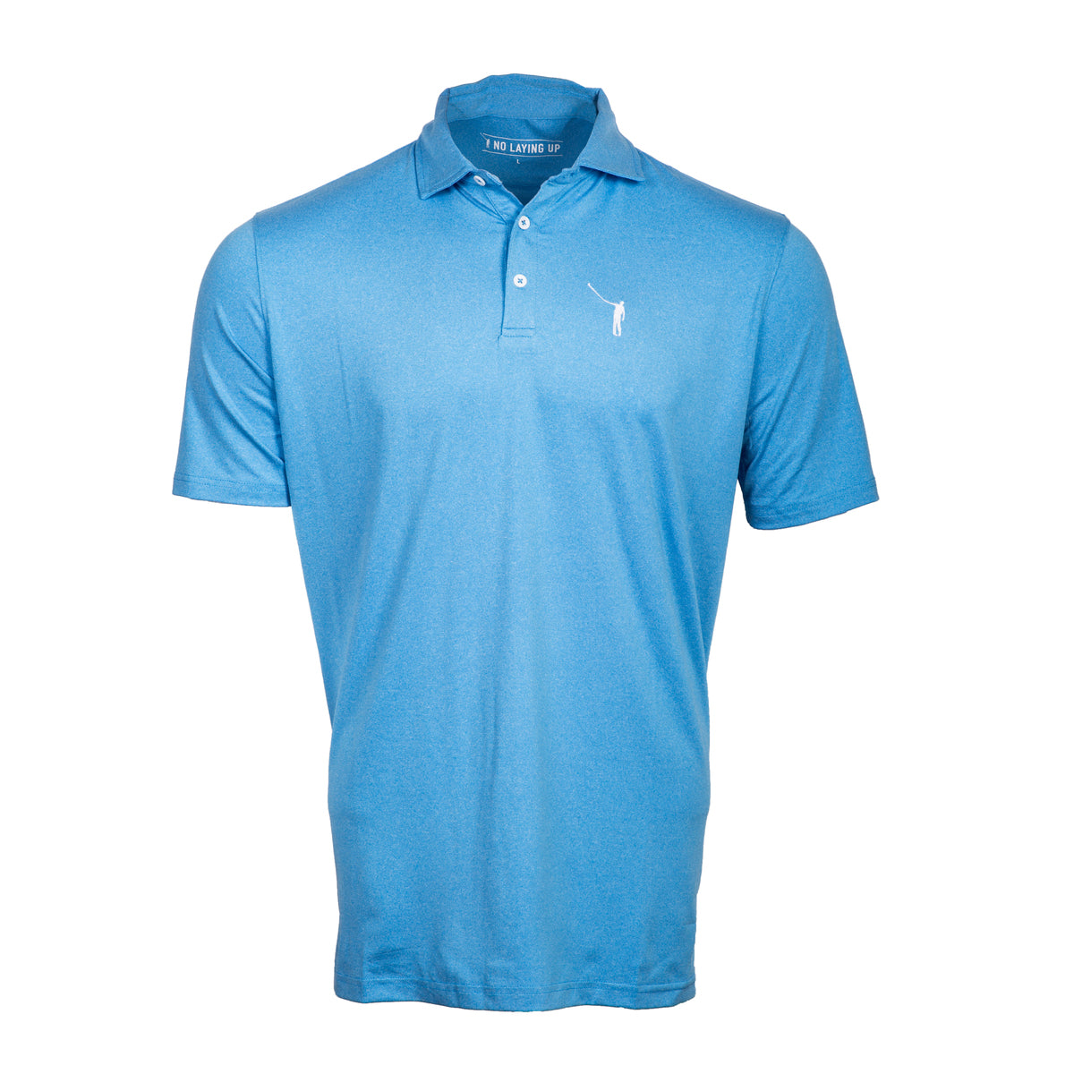 NLU Performance Polo | Heather Blue