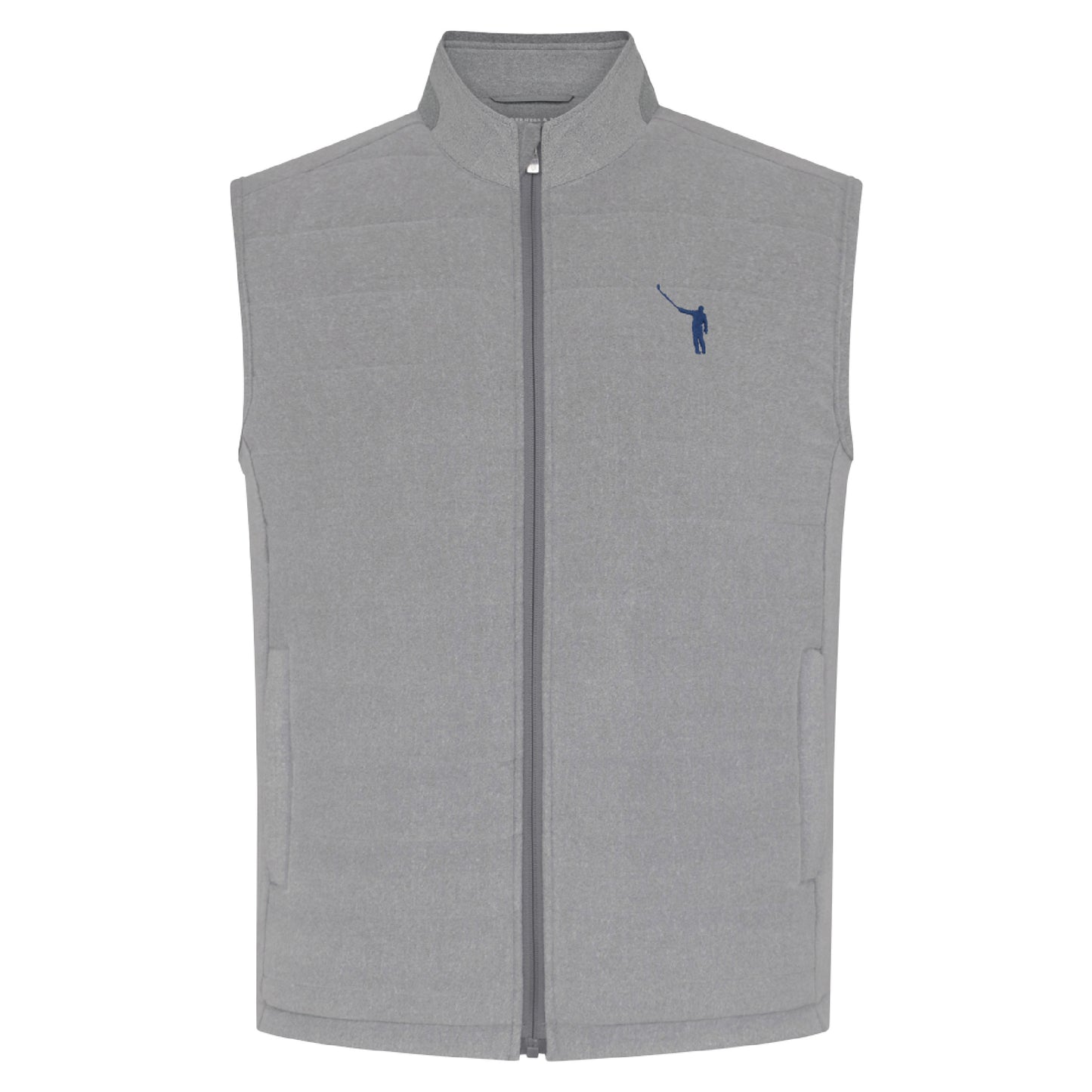 NLU + H&B Insulated Fleece Vest | Grey