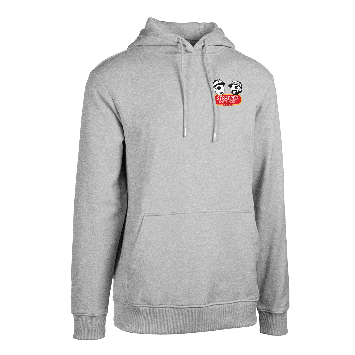 Strapped Baltimore Natty Bo Hoodie by Levelwear | Grey