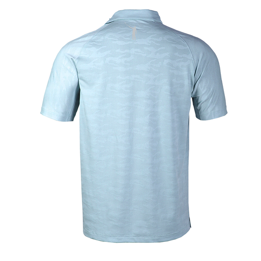 No Laying Up Camo "Going Pro" Polo by Levelwear | Ice Blue