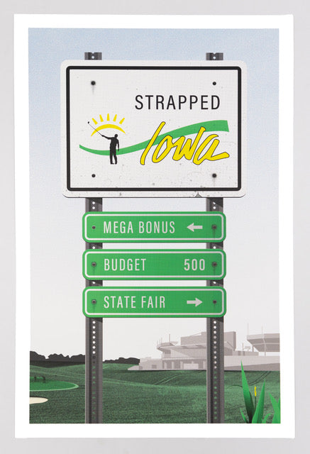 Strapped Iowa | Poster