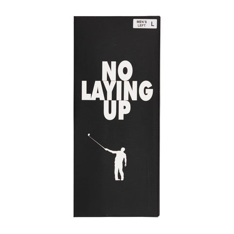 No Laying Up Golf Glove | Left Hand w/ Thumb Art