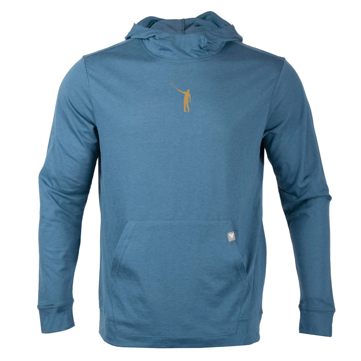 NLU + Levelwear Lightweight Hoodie | Stellar Blue w/ Gold Wayward Driv ...