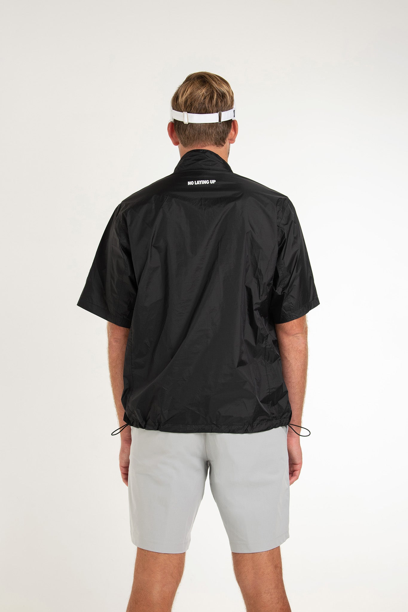 NLU Short Sleeve Rain Jacket | Black