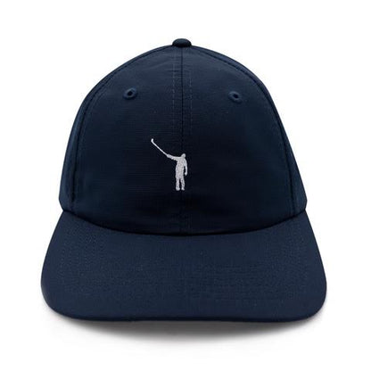 The No Laying Up Kids Performance Hat | Navy w/ White Wayward Drive