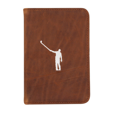 NLU Scorecard Holder | Brown Leather