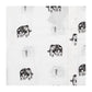 Elephant Shirt | White w/ Black and Grey Logos