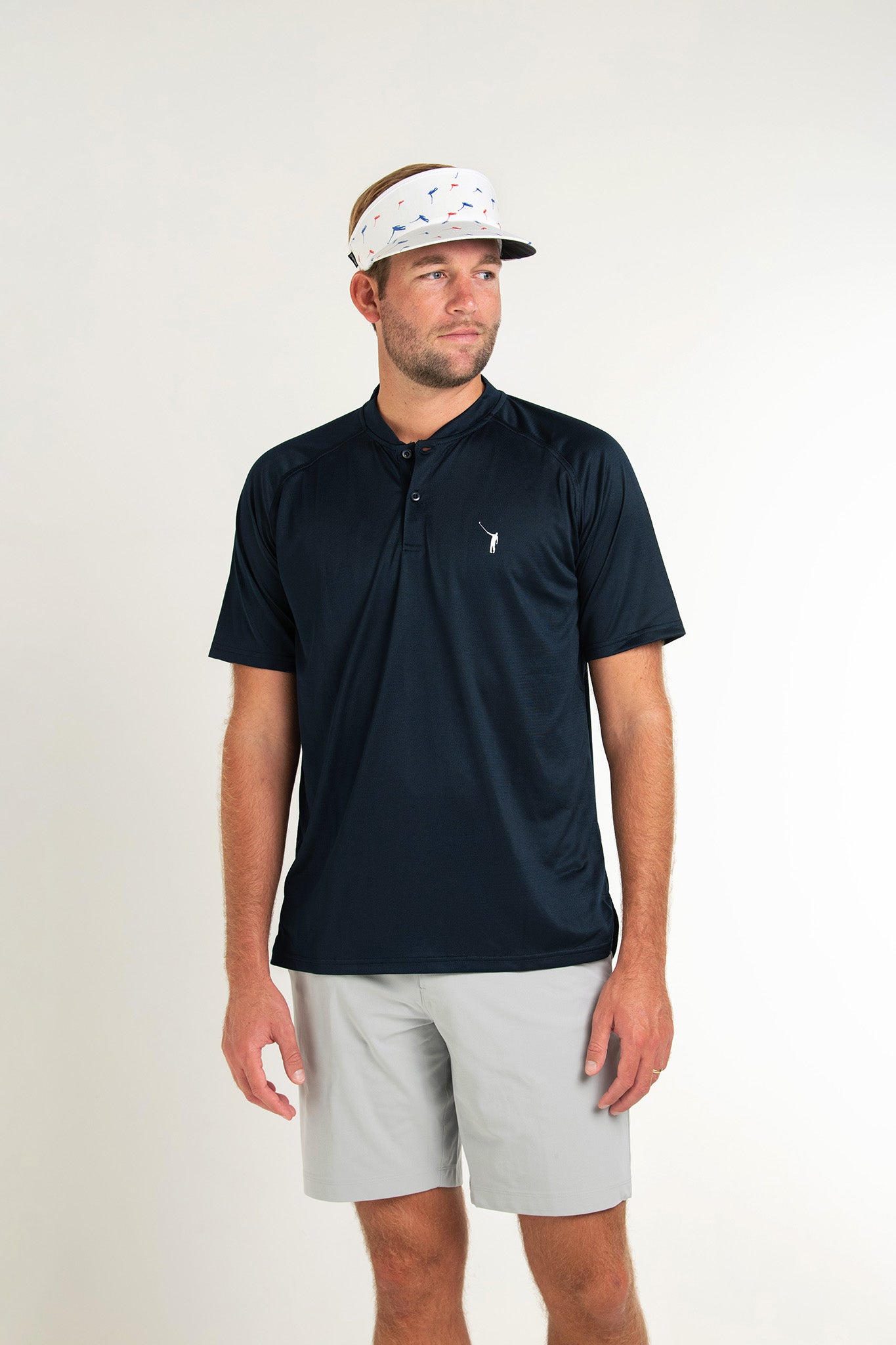 Golf shirt no clearance collar