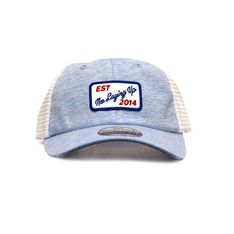 Ladies NLU Patch Hat | Bright Blue & White