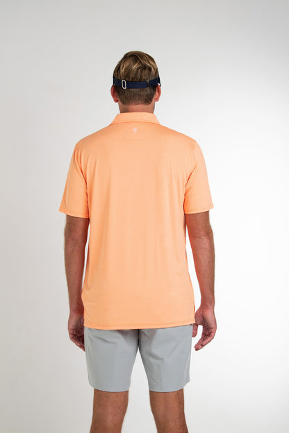 NLU Performance Polo | Orange Sherbert