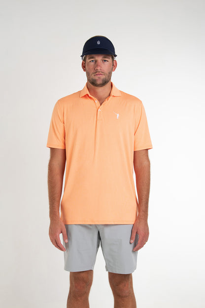 NLU Performance Polo | Orange Sherbert