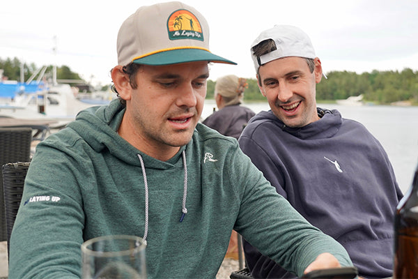 NLU + Rhoback Hoodie - The Bear Crawl (Dark Heather Green) – No Laying Up
