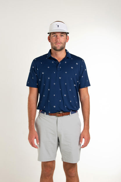 NLU Sweepstakes Performance Polo | Navy