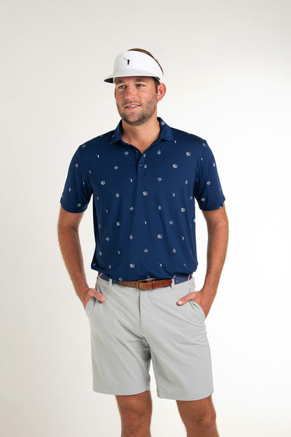 NLU Sweepstakes Performance Polo | Navy